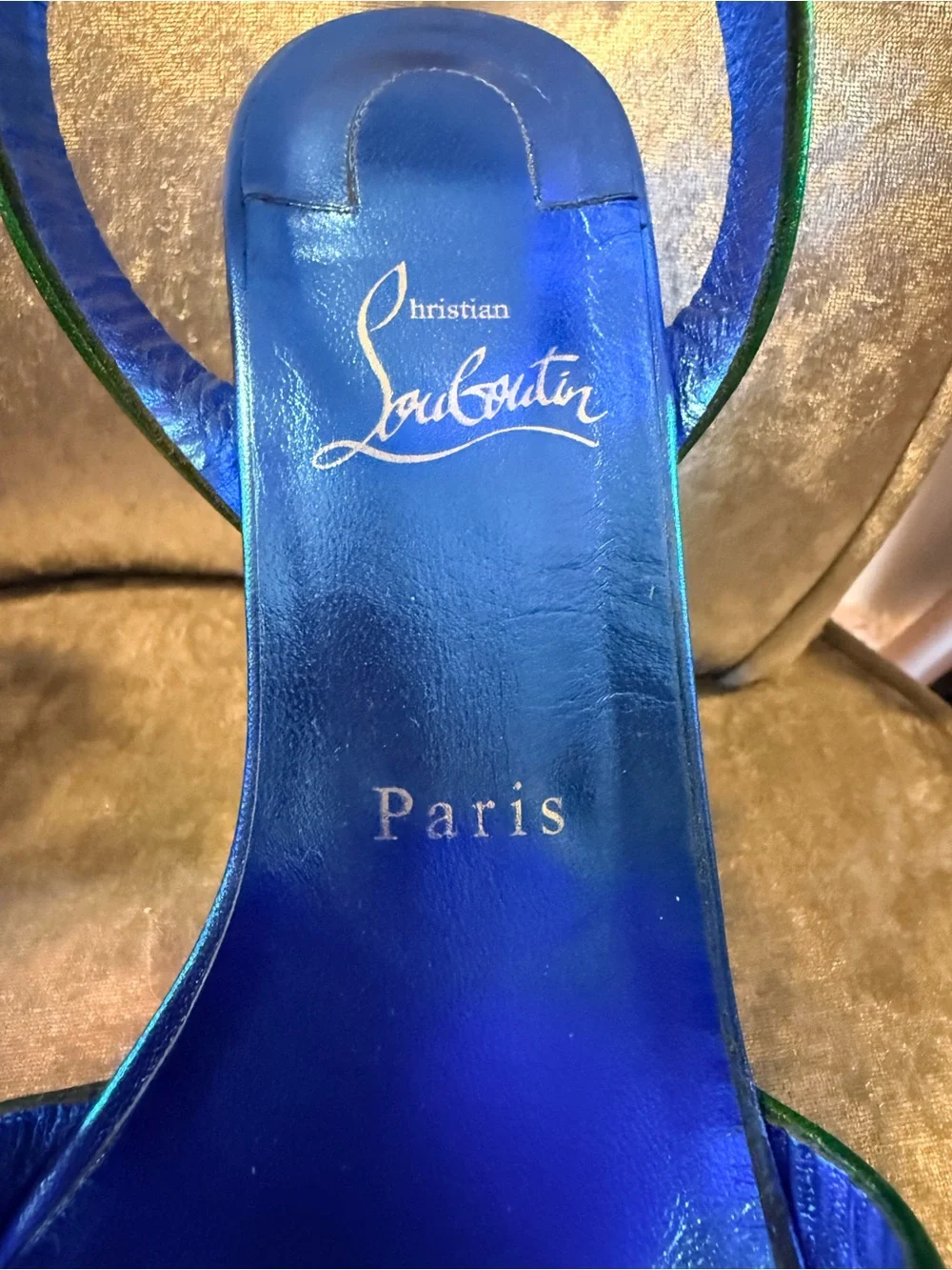 Christian Louboutin Manola Disco Platform heels
